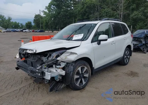 2018 Subaru Forester 2.5I Premium from USA, damaged, VIN JF2SJAEC5JG585683